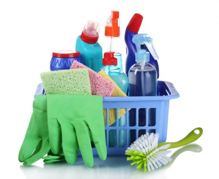 Local cleaners preparing a flat for handover in Swisscottage